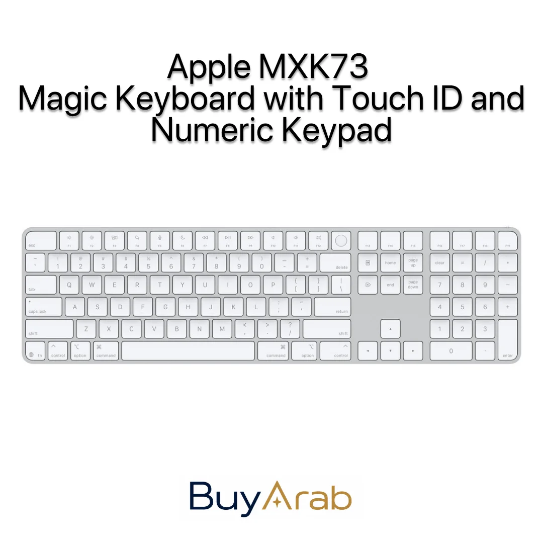 Magic Keyboard with Touch ID & Numeric Keypad (USB-C)